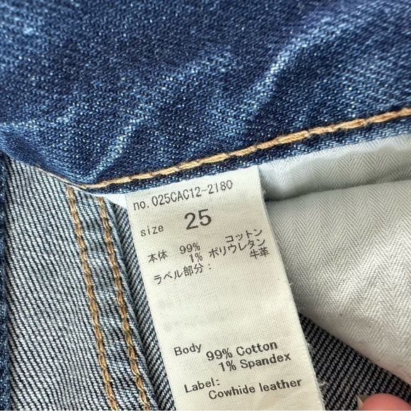 Moussy Vintage Distressed Low Rise Skinny Jeans Womens 25 - Picture 5 of 8